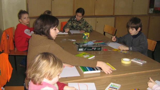 Zajęcia z Bartkiem Trzeciakiem, ferie jednoświatowe 2007