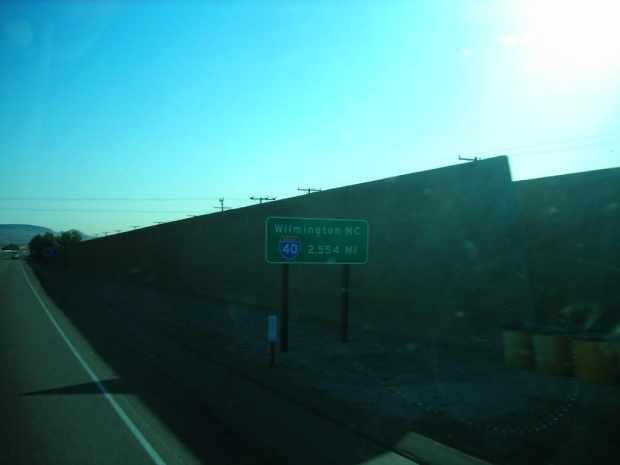 Początek autostrady I-40