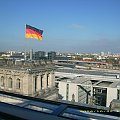 Berlin, widok z Reichstagu.