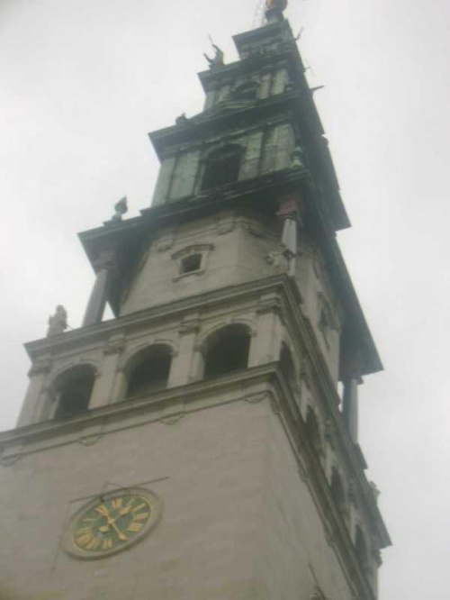 Wieża na Jasnej Górze w częstochowie