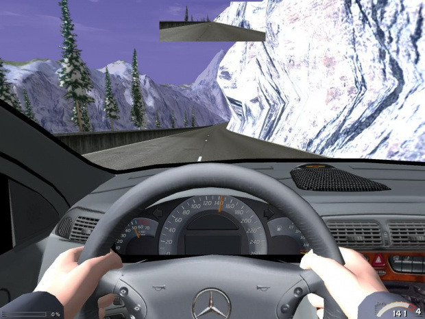 Nie ma to jak grzać 140 km/h w Alpach na letnich oponach :P #mercedes #mbwr #world #racing