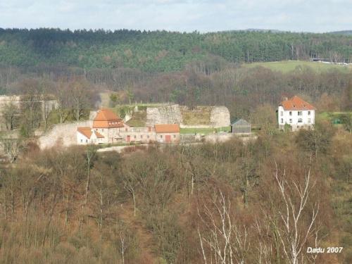 Stare budynki zamkowe w Kulmbach