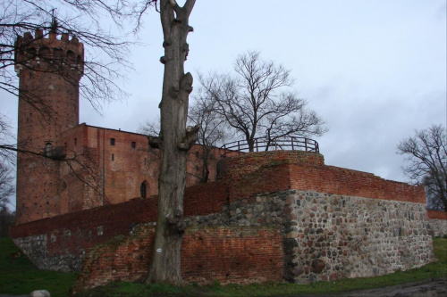 Zamek krzyżacki w Świeciu z XV w.