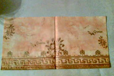 Złoty ornament 2 #decoupage #serwetki #wymiana