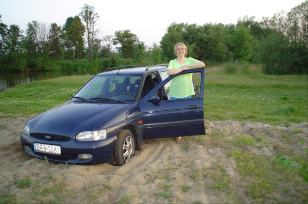 wypad nad rzekę - można się czasami nieźle wkopać - lato 2006r
fot. Seed