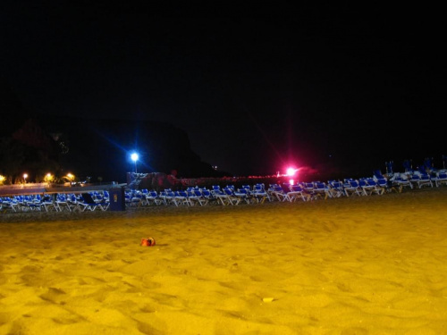 Plaża nocą