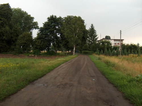 Wjazd na działkę