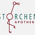 Logo apteki w Gütersloh #SymbolikaBociana #WizerunekBociana