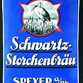 Nalepka na niemieckim piwie
http://www.bierschilder.de/top100.shtml #BocianNaWesolo #SymbolikaBociana #WizerunekBociana