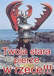 TWOJA STARA PIERZE W RZECE