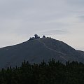 Śnieżka z obserwatorium meteorologicznym, kaplicą św. Wawrzyńca