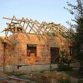 22 sierpnia 2006, Powstaje więźba. #budowa