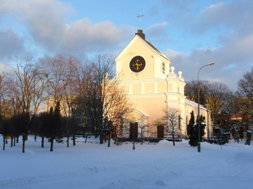 Puławy - Kościół Garnizonowy #Puławy #zima #kościół