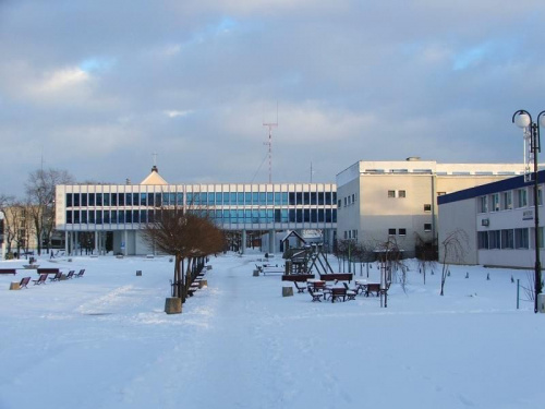 Puławy - Urząd Miasta #Puławy #zima