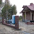 12 października 2006. Ogrodzenie gotowe. Dzieło pana Eugeniusza i pana Janka zwanego "Juanem". Chwała im za to! #budowa