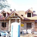 10 października 2006. Po wielu niepowodzeniach dach prawie skończony... #budowa