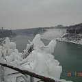 Niagara Falls w zimowej szacie