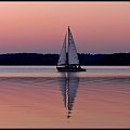 Wspomnienie letniego wieczoru na Jezioraku #Jeziorak #jacht #jezioro #ZachódSłońca